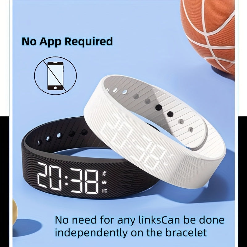 2026 Digital Sports Watch with Pedometer & Alarm | Nadepot