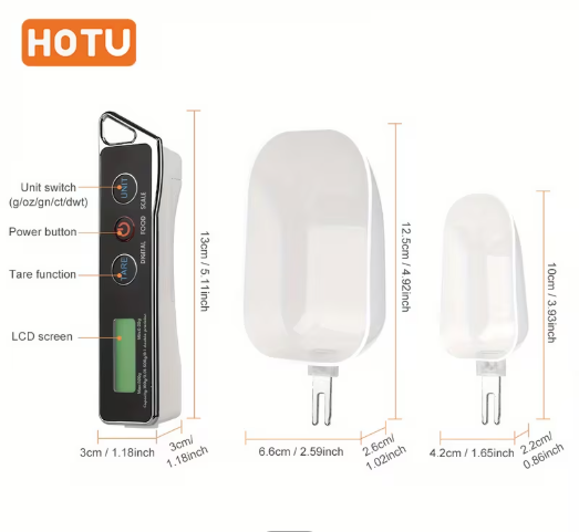 Digital Measuring Spoon Scale for Kitchen Use | Nadepot