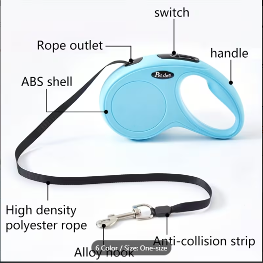 Retractable 10FT Dog Leash for Walking | NadepotRetractable 10FT Dog Leash for Walking | Nadepot
