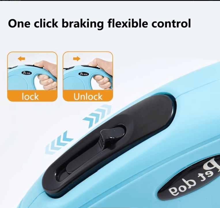 Retractable 10FT Dog Leash for Walking | cat & Dog Leash for Walking