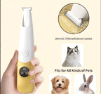 Cordless Pet Hair & Paw Trimmer with LED Light