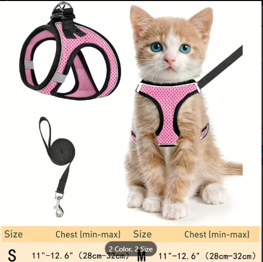 Escape-Proof Cat Harness & Leash Set | Nadepot