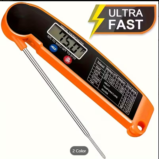 Digital Meat Thermometer for Cooking & BBQ – Instant Read