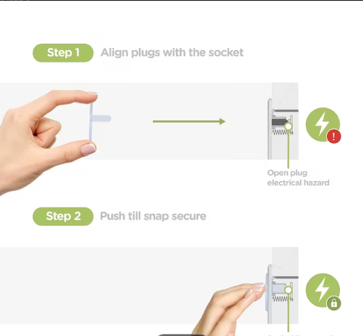 Electric Plug Socket Protectors for Child Safety | Nadepot
