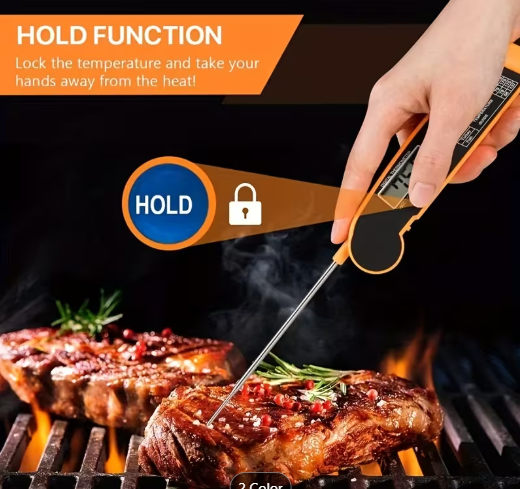 Digital Meat Thermometer for Cooking & BBQ – Instant Read