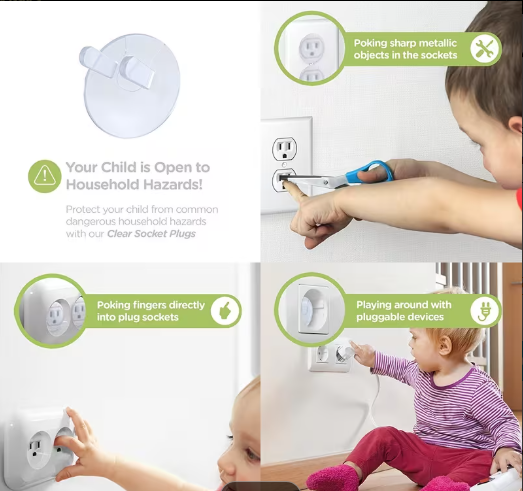 Electric Plug Socket Protectors for Child Safety | Nadepot