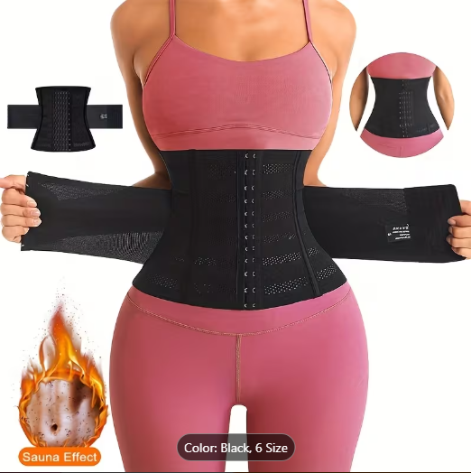 Women Waist Trainer Body Shaper – Double Tummy Control Belt