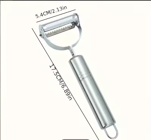 Stainless Steel Vegetable Peeler & Julienne Slicer | Nadepot