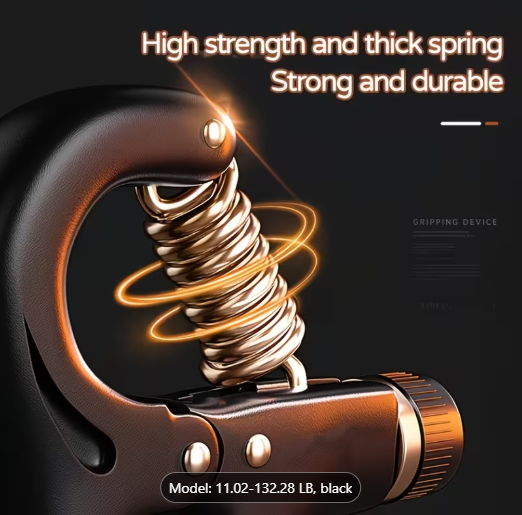 Heavy Duty Adjustable Hand Gripper 5–60kg/10–100kg – Forearm Strength Trainer