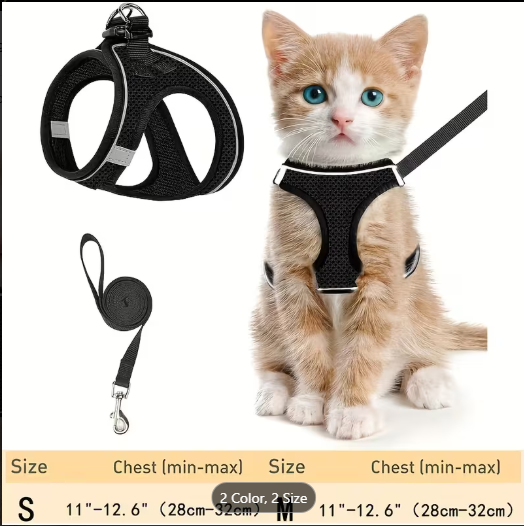 Escape-Proof Cat Harness & Leash Set | Nadepot