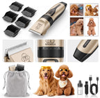 Professional Dog Grooming Kit – USB Rechargeable Pet Clippers with Ceramic Blades for Dogs & Cats