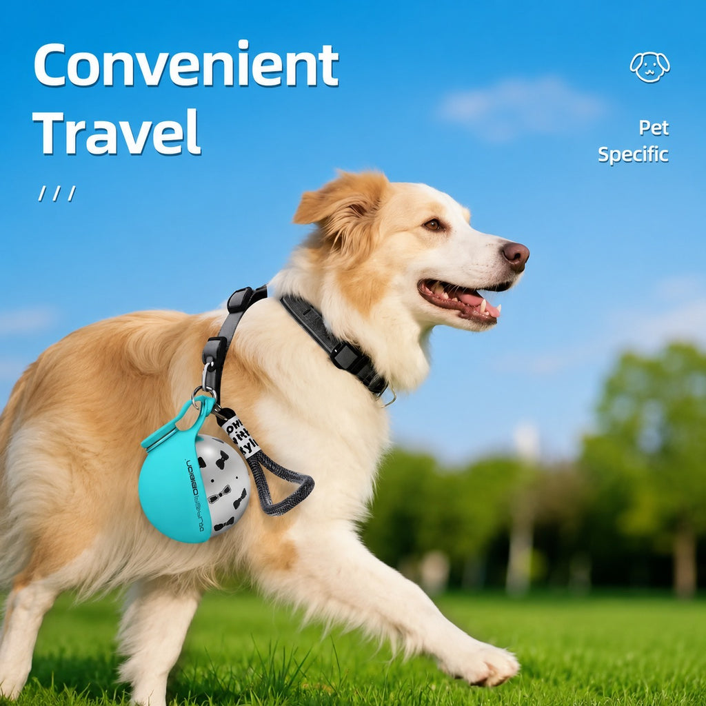 Portable Dog Water Bottle Stainless Steel Leakproof Travel Dispenser