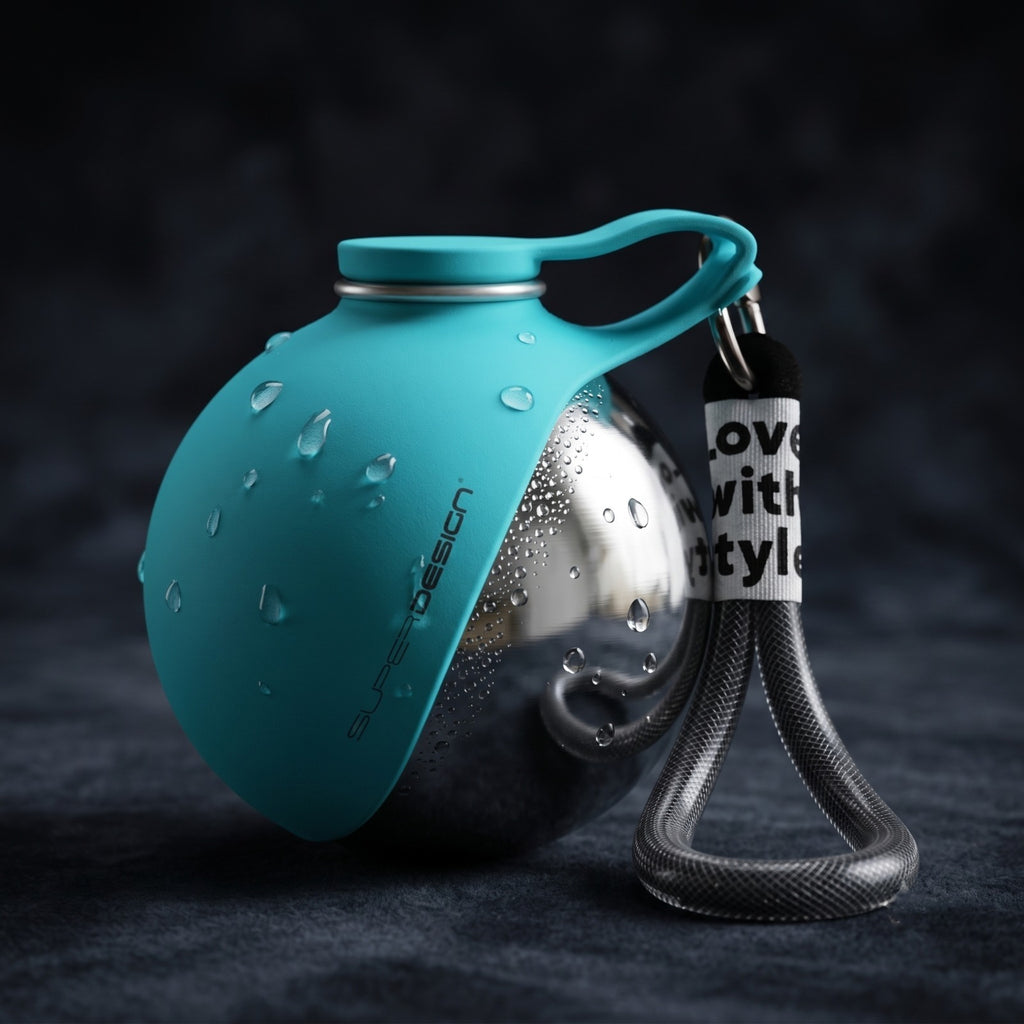 Portable Dog Water Bottle Stainless Steel Leakproof Travel Dispenser