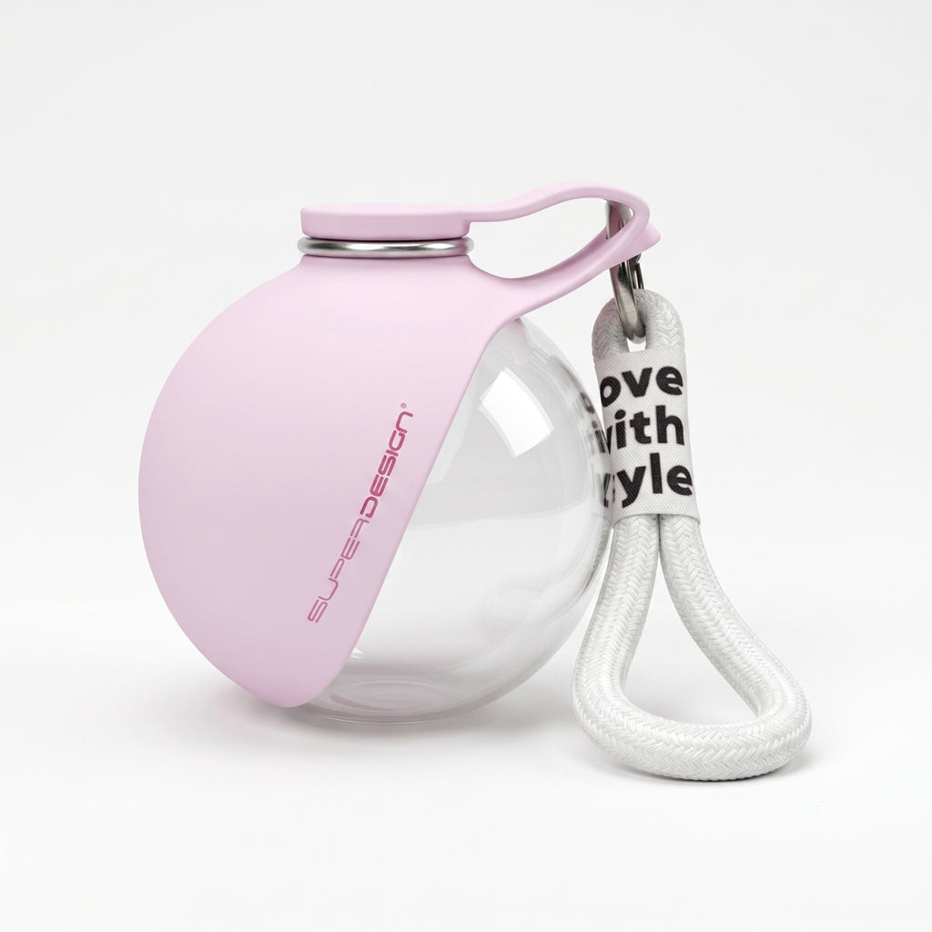 Portable Dog Water Bottle Stainless Steel Leakproof Travel Dispenser