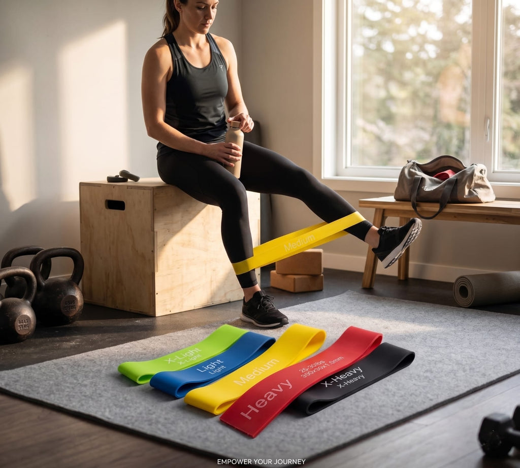 Resistance Bands for Working Out | 5-Pack Exercise Bands for Home Gym,Glute bands