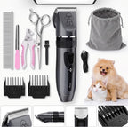 Professional Dog Grooming Kit – USB Rechargeable Pet Clippers with Ceramic Blades for Dogs & Cats