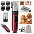 Professional Dog Grooming Kit – USB Rechargeable Pet Clippers with Ceramic Blades for Dogs & Cats