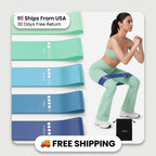 Resistance Bands for Working Out | 5-Pack Exercise Bands for Home Gym,Glute bands