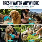 Portable Dog Water Bottle Stainless Steel Leakproof