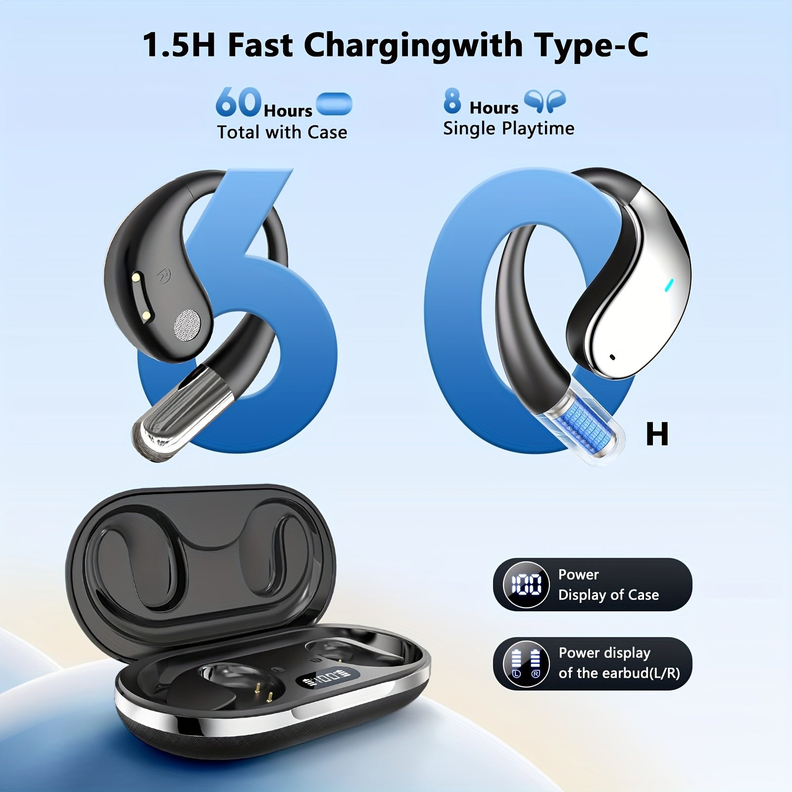 AI Translation Earbuds 156 Languages Real-Time | Nadepot