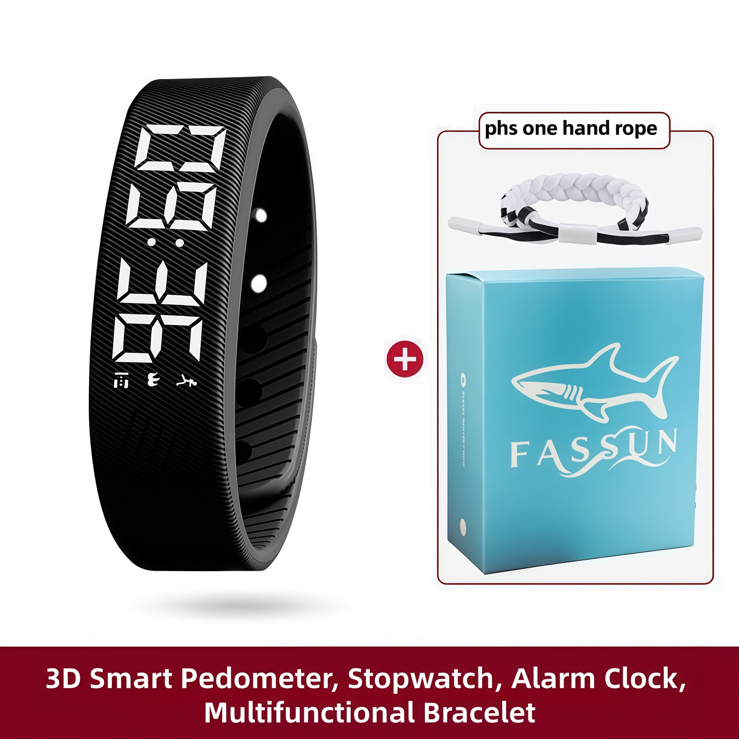 2026 Digital Sports Watch with Pedometer & Alarm | Nadepot